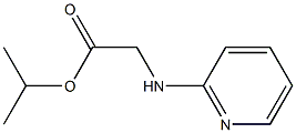 N-(2-Pyridyl)glycine isopropyl ester Struktur