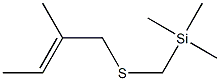 1-Trimethylsilylmethylthio-3-methyl-2-butene Struktur