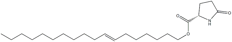 (S)-5-Oxopyrrolidine-2-carboxylic acid 7-octadecenyl ester Struktur