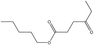 4-Ketocaproic acid pentyl ester Struktur