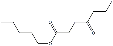 4-Ketoenanthic acid pentyl ester Struktur