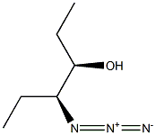 (3R,4S)-4-Azido-3-hexanol Struktur