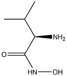 (R)-2-Amino-N-hydroxy-3-methylbutanamide Struktur