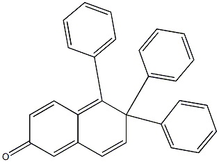 5,6,6-Triphenylnaphthalen-2(6H)-one Struktur