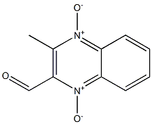 3-Methylquinoxaline-2-carbaldehyde 1,4-dioxide Struktur