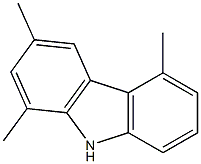 1,3,5-Trimethyl-9H-carbazole Struktur