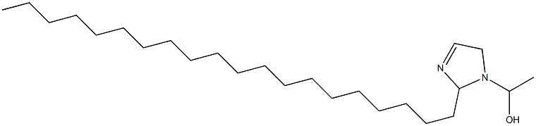 1-(1-Hydroxyethyl)-2-icosyl-3-imidazoline Struktur