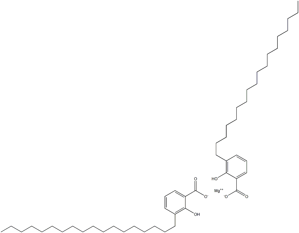 Bis(3-octadecylsalicylic acid)magnesium salt Struktur