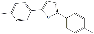 2,5-Di-p-tolylfuran Struktur