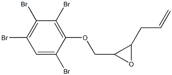 2,4,5,6-Tetrabromophenyl 3-allylglycidyl ether Struktur