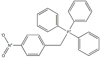 4-Nitrobenzyltriphenylphosphonium Struktur