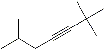 2,2,6-Trimethyl-3-heptyne Struktur