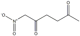 6-Nitrohexane-2,5-dione Struktur