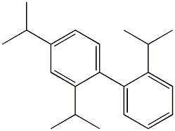 2,2',4'-Triisopropyl-1,1'-biphenyl Struktur