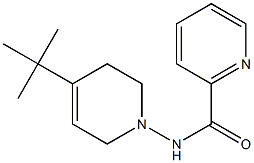 N-[(4-tert-Butyl-1,2,5,6-tetrahydropyridin)-1-yl]pyridine-2-carboxamide Struktur