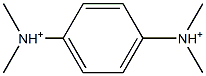 N,N,N',N'-Tetramethyl-1,4-benzenediaminium Struktur