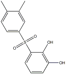 2,3-Dihydroxy-3',4'-dimethyl[sulfonylbisbenzene] Struktur