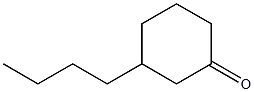 3-Butylcyclohexanone Struktur