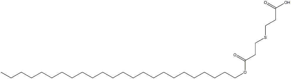 3,3'-Thiobis(propionic acid tetracosyl) ester Struktur