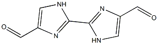 2,2'-Bi[1H-imidazole]4,4'-dicarbaldehyde Struktur