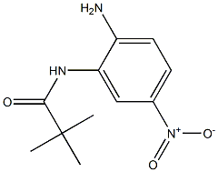 N-(2-Amino-5-nitrophenyl)-2,2-dimethylpropionamide Struktur