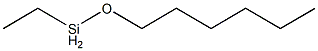 Ethyl(hexyloxy)silane Struktur