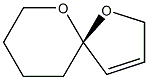 (5R)-1,10-Dioxaspiro[4.5]dec-3-ene Struktur