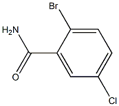 2-Bromo-5-chlorobenzamide Struktur