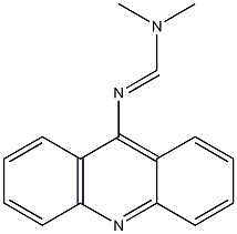 N2-(9-Acridinyl)-N1,N1-dimethylformamidine Struktur