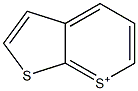 1-Thia-7-thionia-1H-indene Struktur