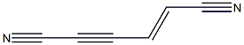 1-Buten-3-yne-1,4-dicarbonitrile Struktur