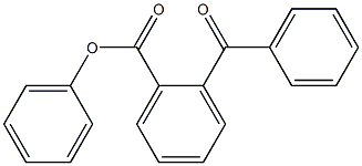 2-Benzoylbenzoic acid phenyl ester Struktur