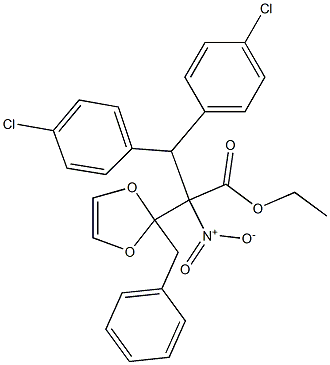 2-Benzyl-1,3-dioxole-2-propanoic acid ethyl ester Struktur