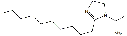 1-(1-Aminoethyl)-2-decyl-2-imidazoline Struktur