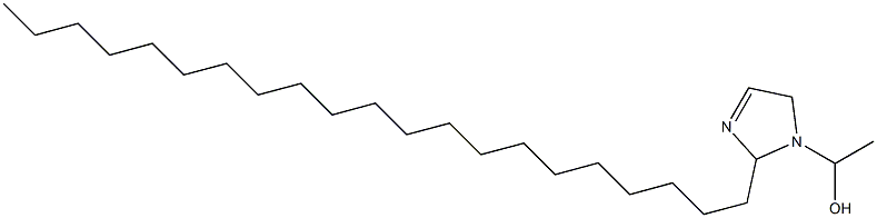 1-(1-Hydroxyethyl)-2-henicosyl-3-imidazoline Struktur