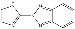 2-[(4,5-Dihydro-1H-imidazol)-2-yl]-2H-benzotriazole Struktur