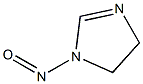 1-Nitroso-4,5-dihydro-1H-imidazole Struktur