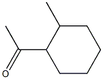 1-Acetyl-2-methylcyclohexane Struktur