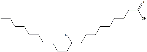 10-Hydroxyicosanoic acid Struktur