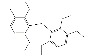 3,3'-Methylenebis(1,2,4-triethylbenzene) Struktur