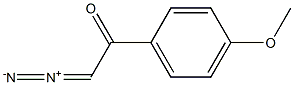 1-(Diazoacetyl)-4-methoxybenzene Struktur