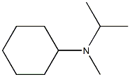 N-Methyl-N-isopropylcyclohexylamine Struktur