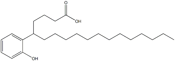 5-(2-Hydroxyphenyl)stearic acid Struktur