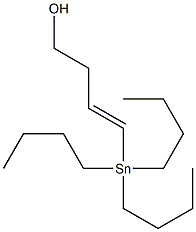 4-(Tributylstannyl)-3-butene-1-ol Struktur