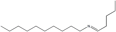 N-(Pentan-1-ylidene)decan-1-amine Struktur