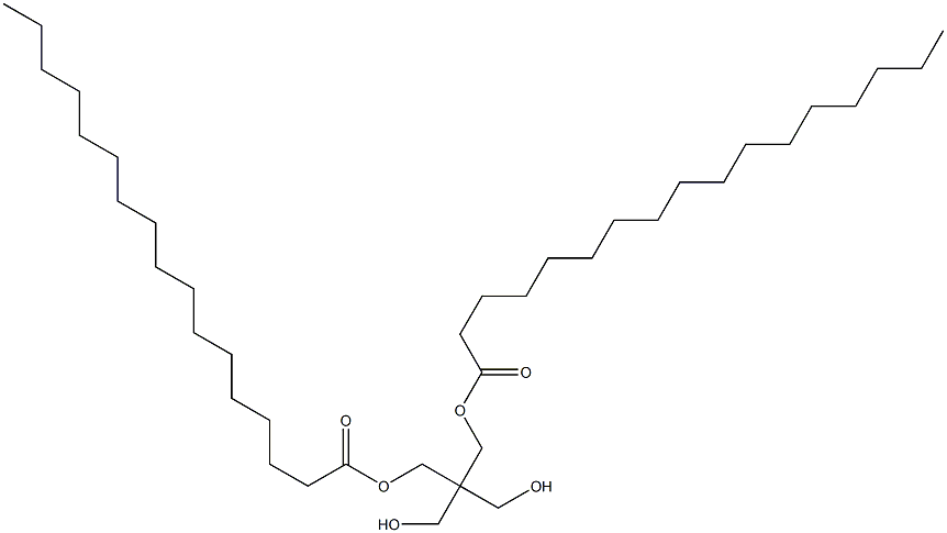 Diheptadecanoic acid 2,2-bis(hydroxymethyl)-1,3-propanediyl ester Struktur