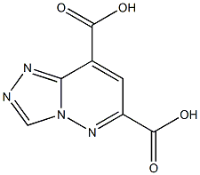 1,2,4-Triazolo[4,3-b]pyridazine-6,8-dicarboxylic acid Struktur