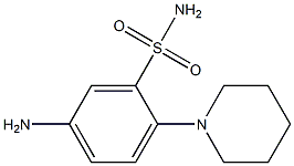 5-Amino-2-(piperidino)benzenesulfonamide Struktur