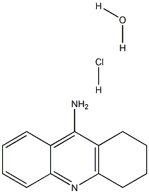 9-Amino-1,2,3,4-tetrahydroacridine hydrochloride hydrate,98% Struktur