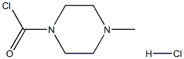 1-chloroformyl-4-methylpiperazine hydrochloride Struktur